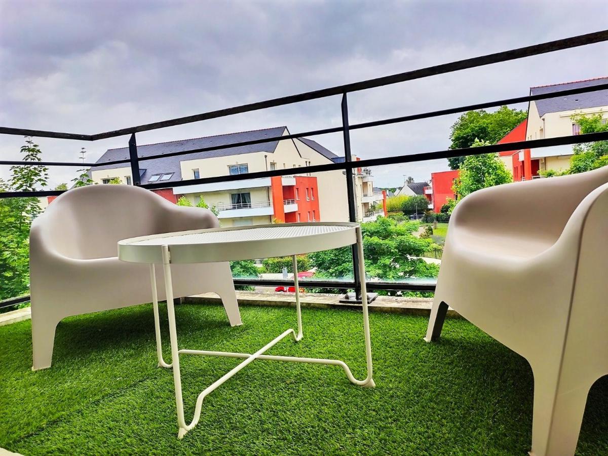L'Ebenisterie - Sublime Type 2 Lumineux - Grand Balcon Apartman Orvault Kültér fotó