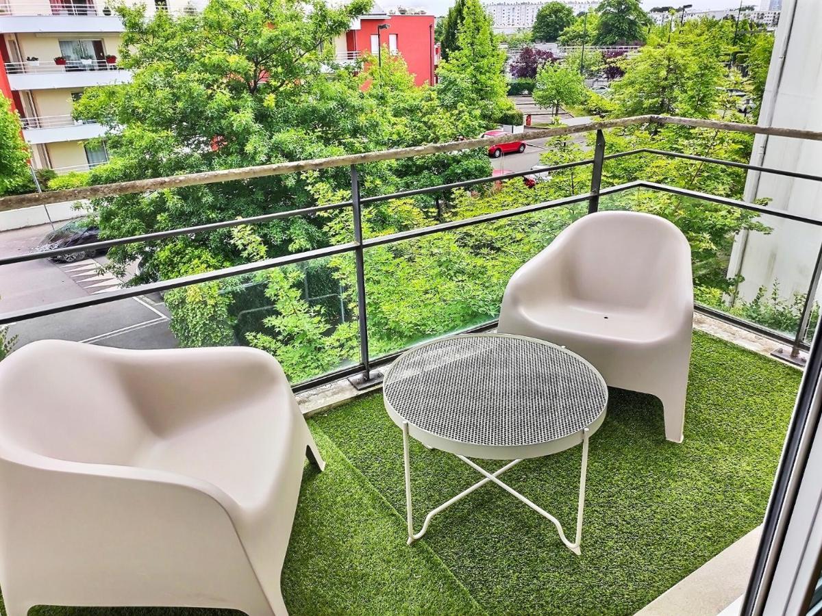 L'Ebenisterie - Sublime Type 2 Lumineux - Grand Balcon Apartman Orvault Kültér fotó